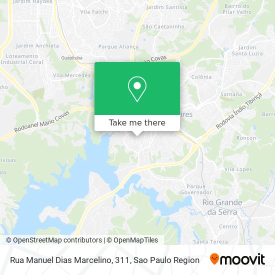 Rua Manuel Dias Marcelino, 311 map