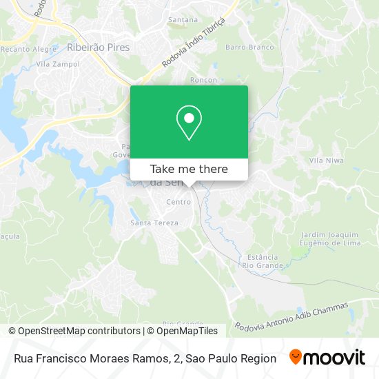 Rua Francisco Moraes Ramos, 2 map