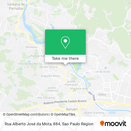 Rua Alberto José da Mota, 884 map