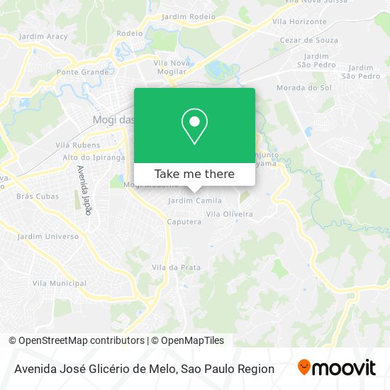Avenida José Glicério de Melo map