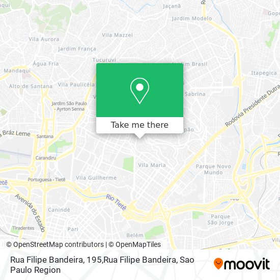 Rua Filipe Bandeira, 195,Rua Filipe Bandeira map