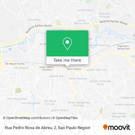 Mapa Rua Pedro Rosa de Abreu, 2