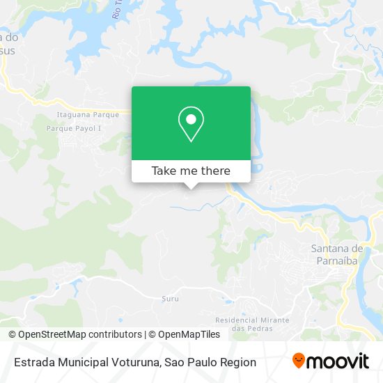 Estrada Municipal Voturuna map