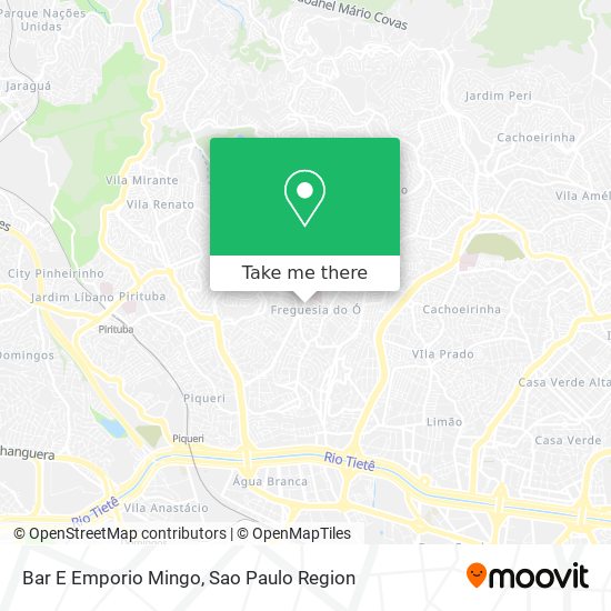 Bar E Emporio Mingo map