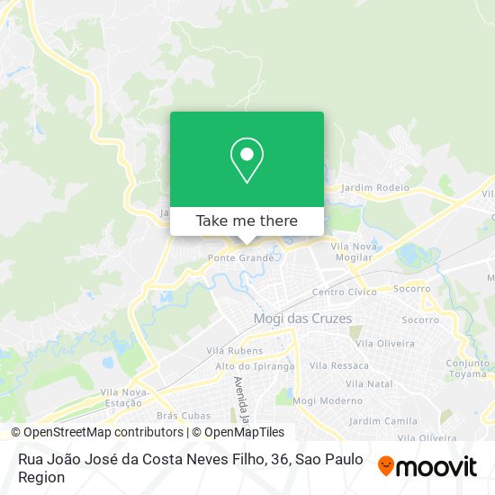 Rua João José da Costa Neves Filho, 36 map