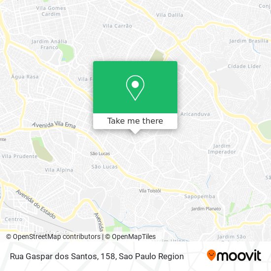Rua Gaspar dos Santos, 158 map