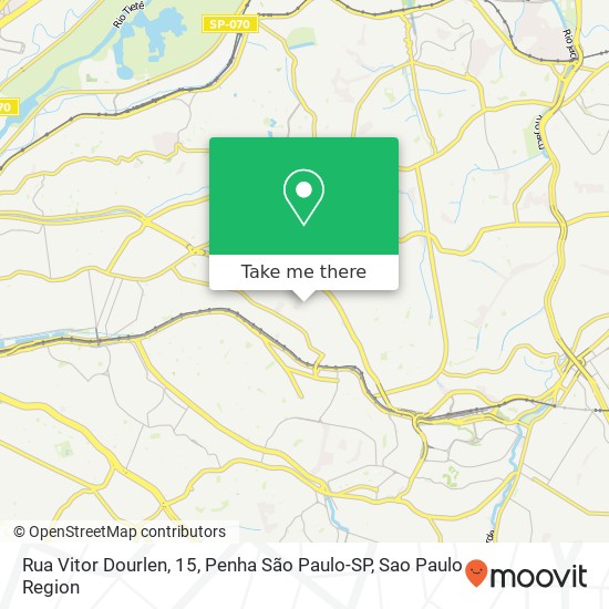 Rua Vitor Dourlen, 15, Penha São Paulo-SP map