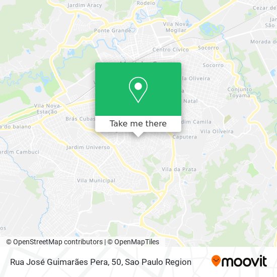 Rua José Guimarães Pera, 50 map