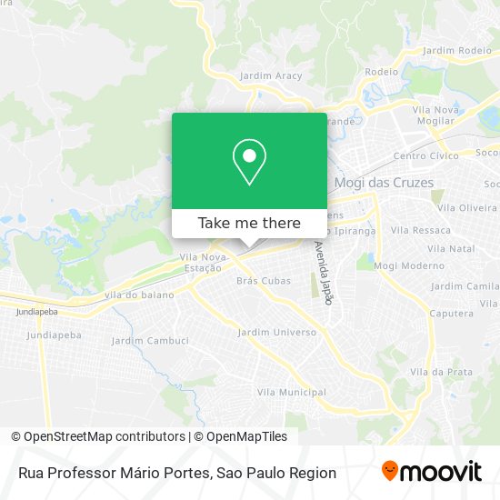 Rua Professor Mário Portes map