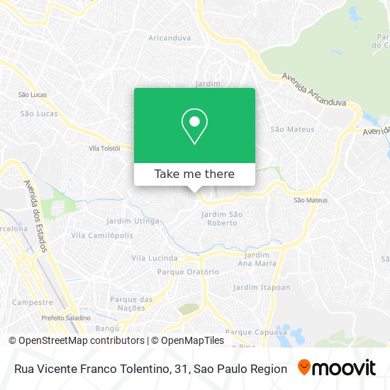 Rua Vicente Franco Tolentino, 31 map