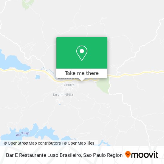 Bar E Restaurante Luso Brasileiro map