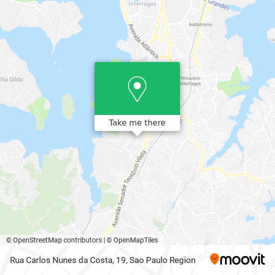 Rua Carlos Nunes da Costa, 19 map