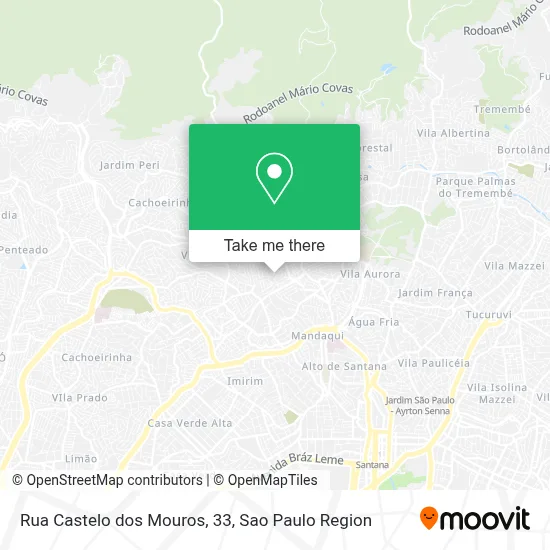 Rua Castelo dos Mouros, 33 map