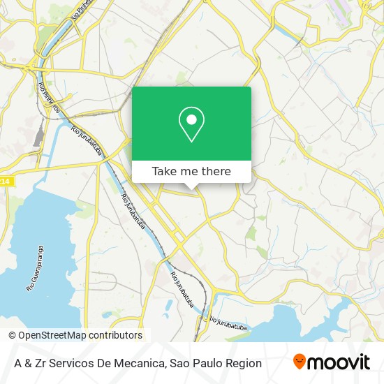 Mapa A & Zr Servicos De Mecanica