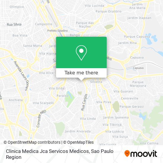 Clinica Medica Jca Servicos Medicos map