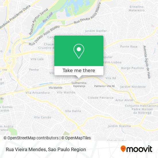 Rua Vieira Mendes map