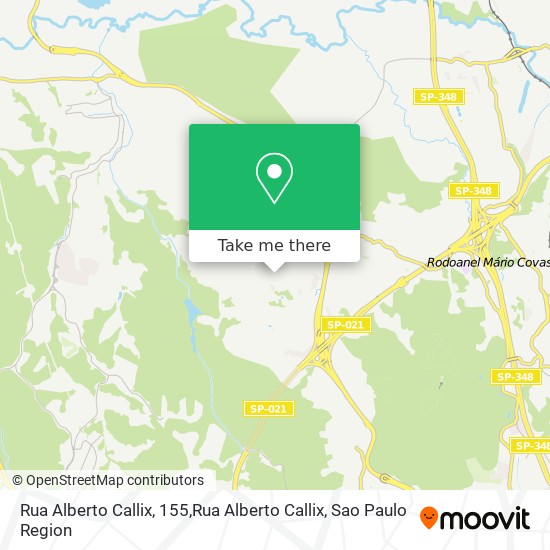 Mapa Rua Alberto Callix, 155,Rua Alberto Callix
