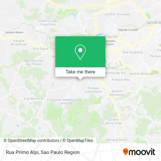 Rua Primo Alpi map