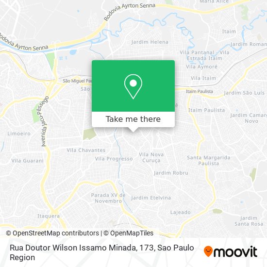 Rua Doutor Wilson Issamo Minada, 173 map