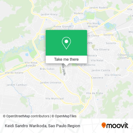 Keidi Sandro Warikoda map