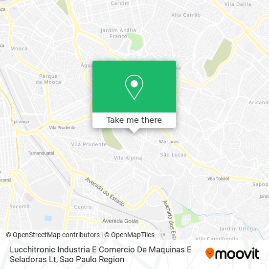 Lucchitronic Industria E Comercio De Maquinas E Seladoras Lt map