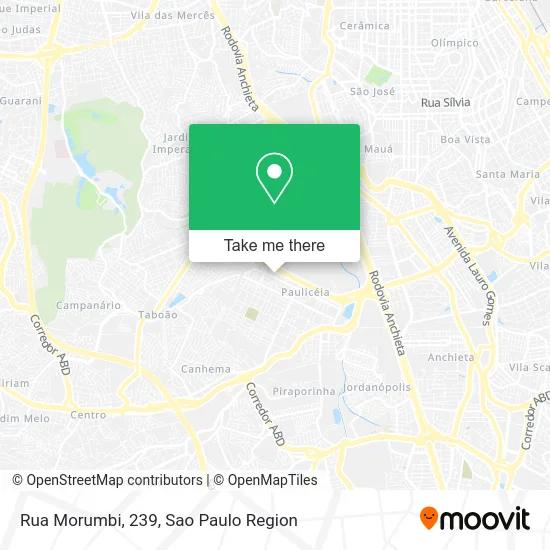 Rua Morumbi, 239 map