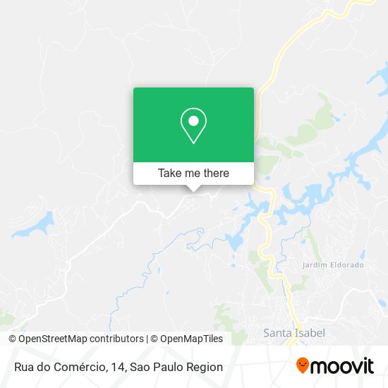 Rua do Comércio, 14, Santa Isabel-SP map