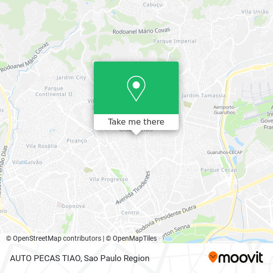AUTO PECAS TIAO map