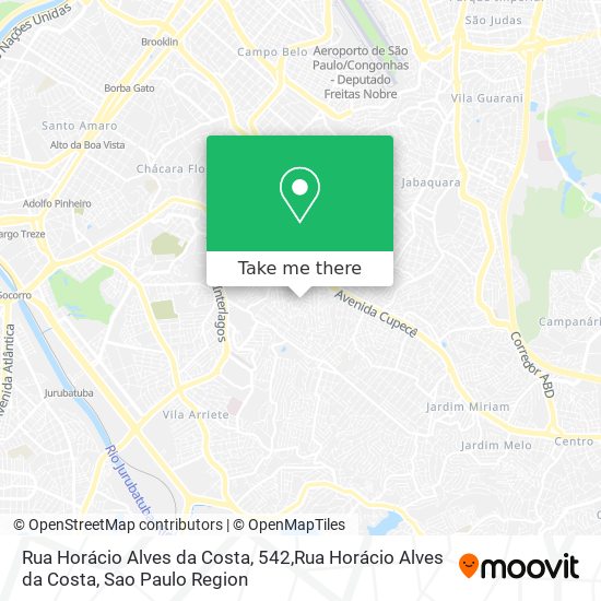 Rua Horácio Alves da Costa, 542,Rua Horácio Alves da Costa map