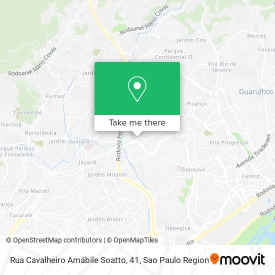 Rua Cavalheiro Amábile Soatto, 41 map