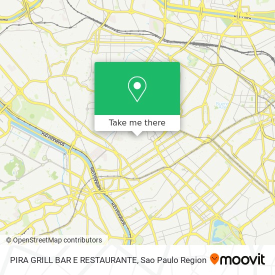 PIRA GRILL BAR E RESTAURANTE map