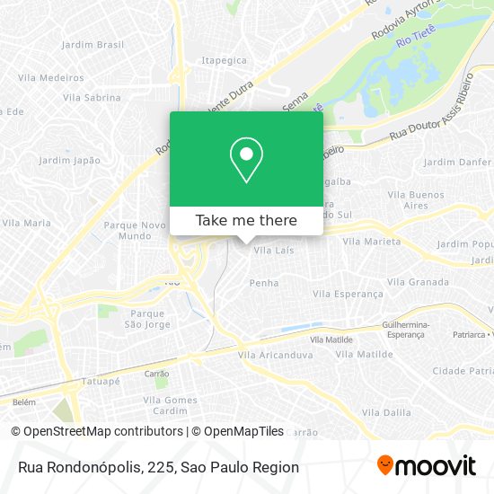 Rua Rondonópolis, 225 map