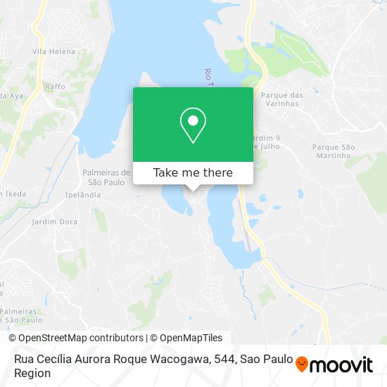 Rua Cecília Aurora Roque Wacogawa, 544 map