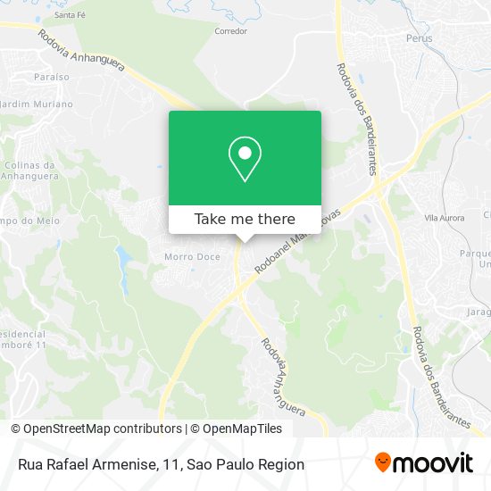 Mapa Rua Rafael Armenise, 11