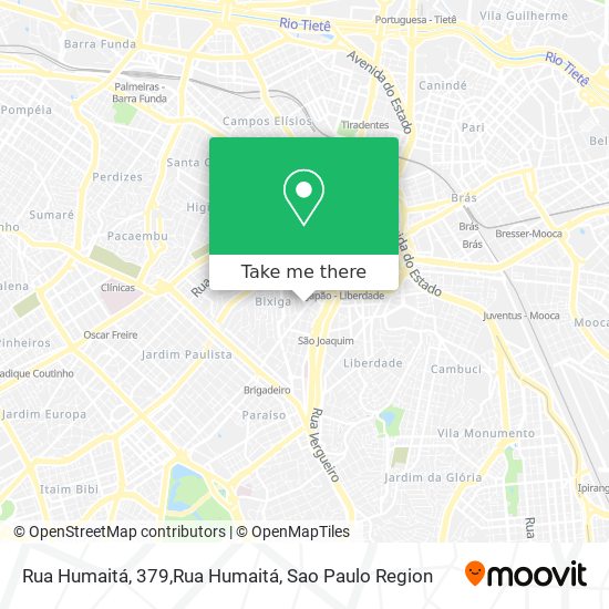 Mapa Rua Humaitá, 379,Rua Humaitá