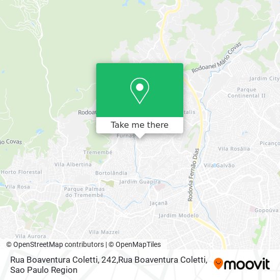 Rua Boaventura Coletti, 242,Rua Boaventura Coletti map