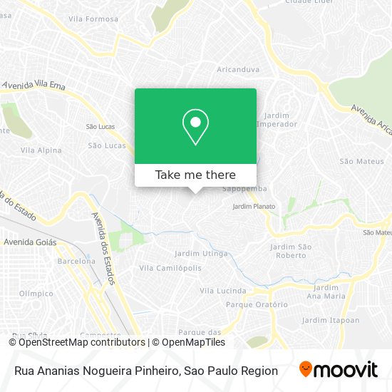 Rua Ananias Nogueira Pinheiro map