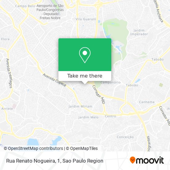 Rua Renato Nogueira, 1 map