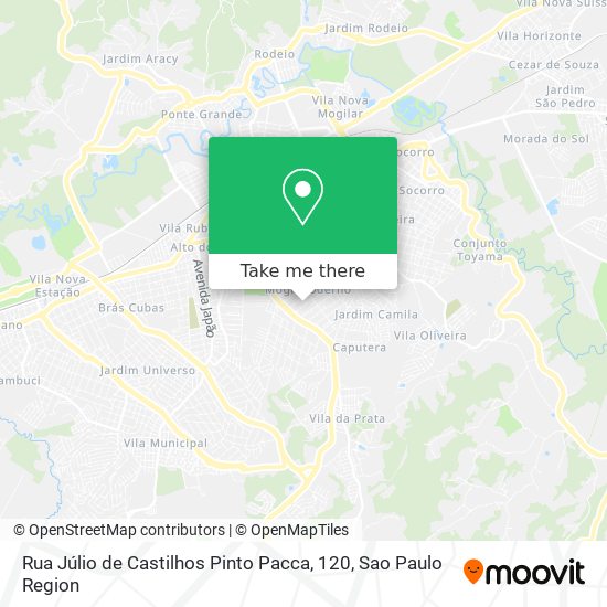 Rua Júlio de Castilhos Pinto Pacca, 120 map