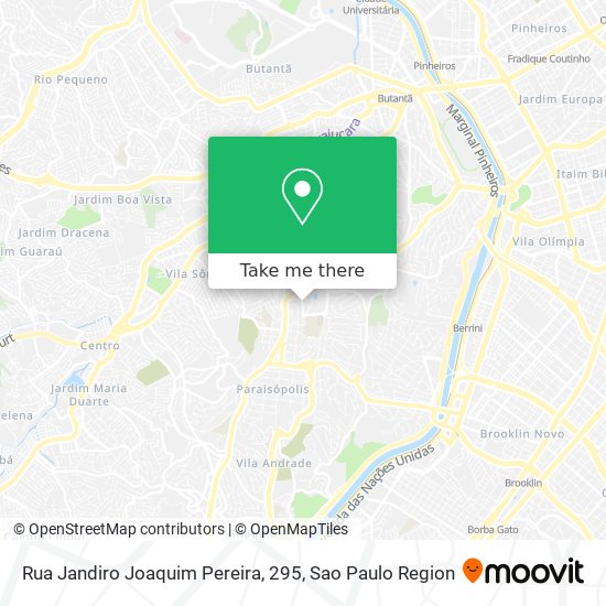 Rua Jandiro Joaquim Pereira, 295 map