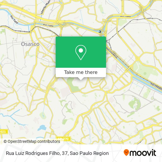Rua Luiz Rodrigues Filho, 37 map