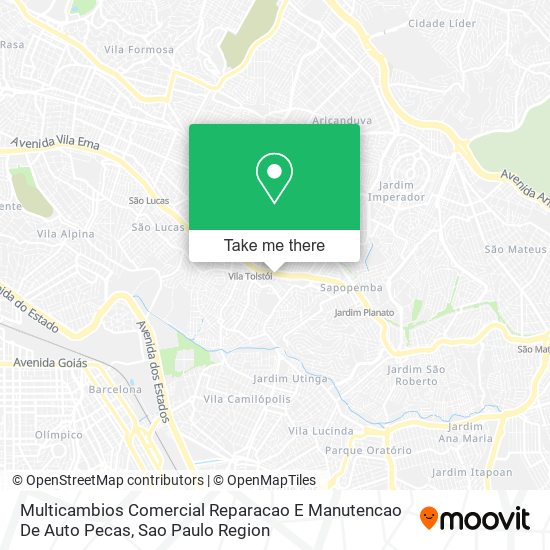 Multicambios Comercial Reparacao E Manutencao De Auto Pecas map