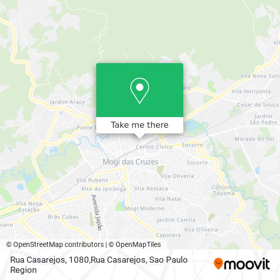 Rua Casarejos, 1080,Rua Casarejos map