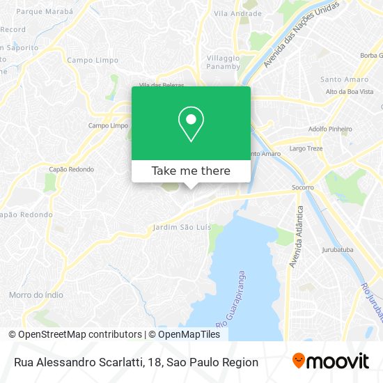 Rua Alessandro Scarlatti, 18 map