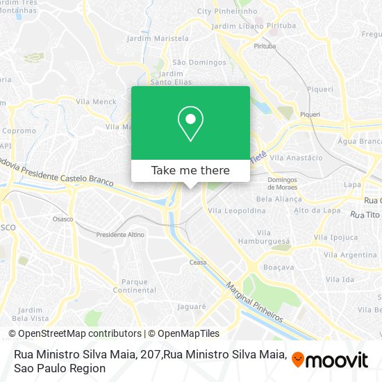 Rua Ministro Silva Maia, 207,Rua Ministro Silva Maia map