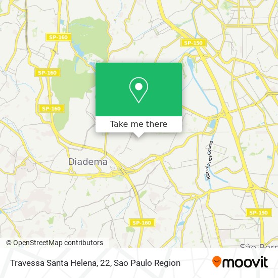 Travessa Santa Helena, 22 map