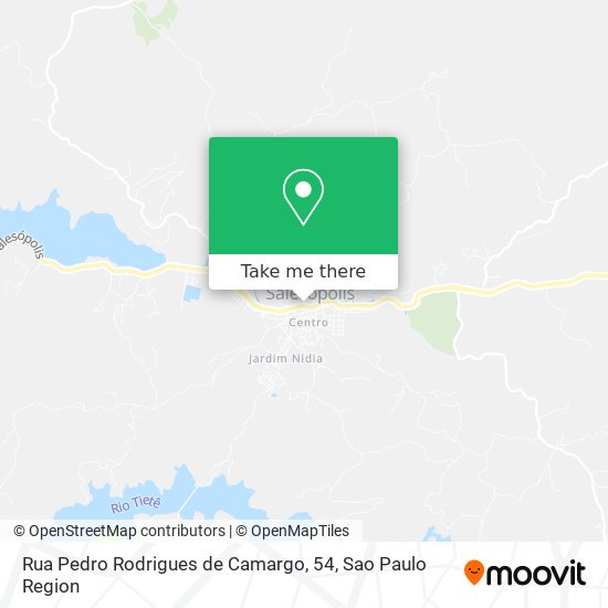 Rua Pedro Rodrigues de Camargo, 54 map