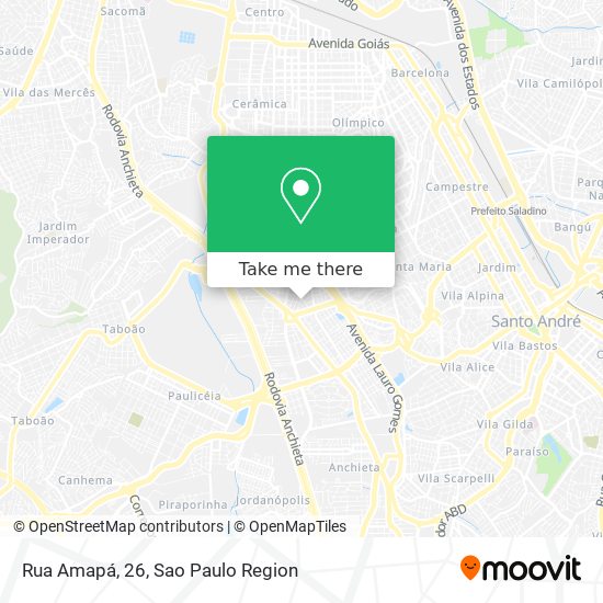 Rua Amapá, 26 map