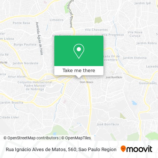Mapa Rua Ignácio Alves de Matos, 560