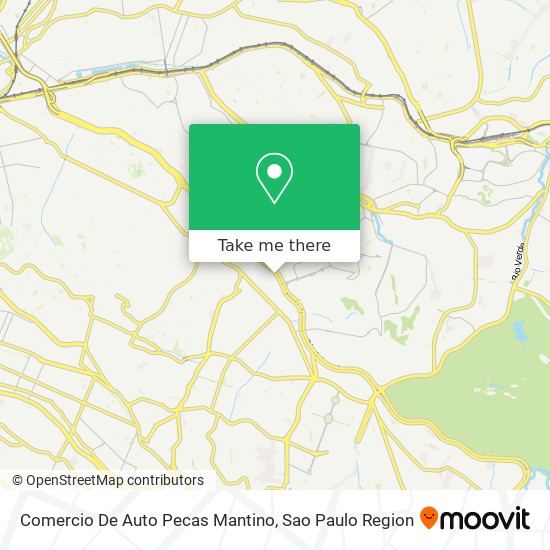 Comercio De Auto Pecas Mantino map
